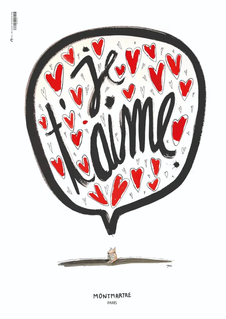 Affiche BARACK JE T 'AIME