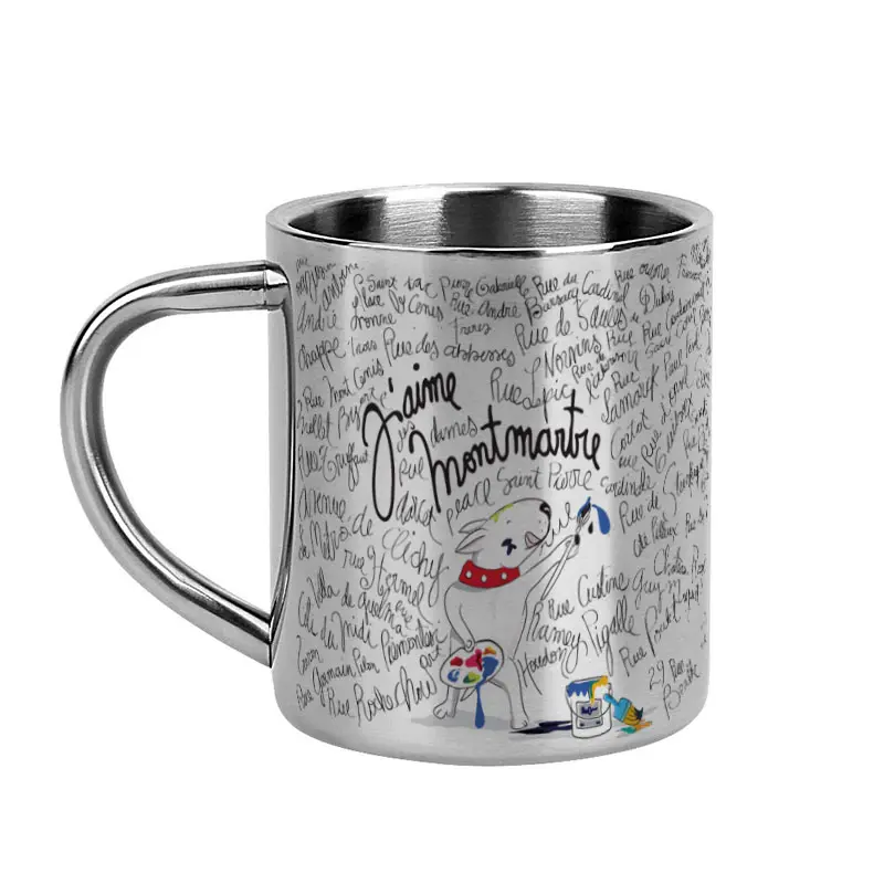 CORA JAIME MONTMARTRE / mug acier inoxydable