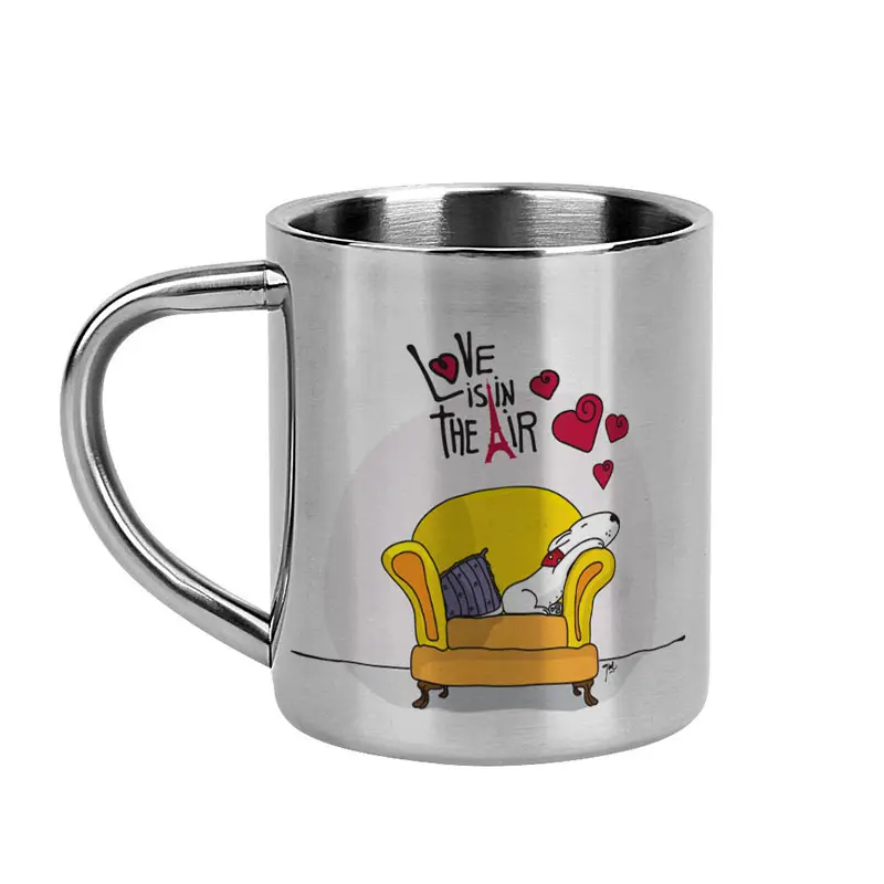 [C4-MUG INOX] CORA LITA / mug acier inoxydable