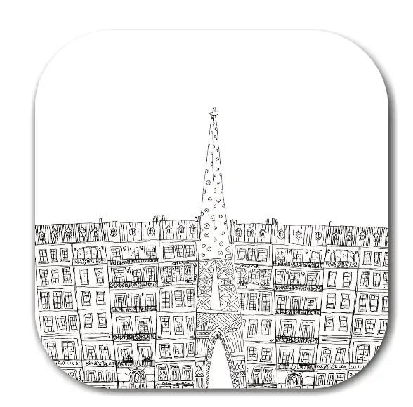 (TED) TOUR EDIFICE / sous-verres grand