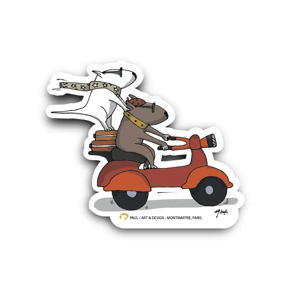 [I5-STICKERS]  STICKER TOTOS RIDE