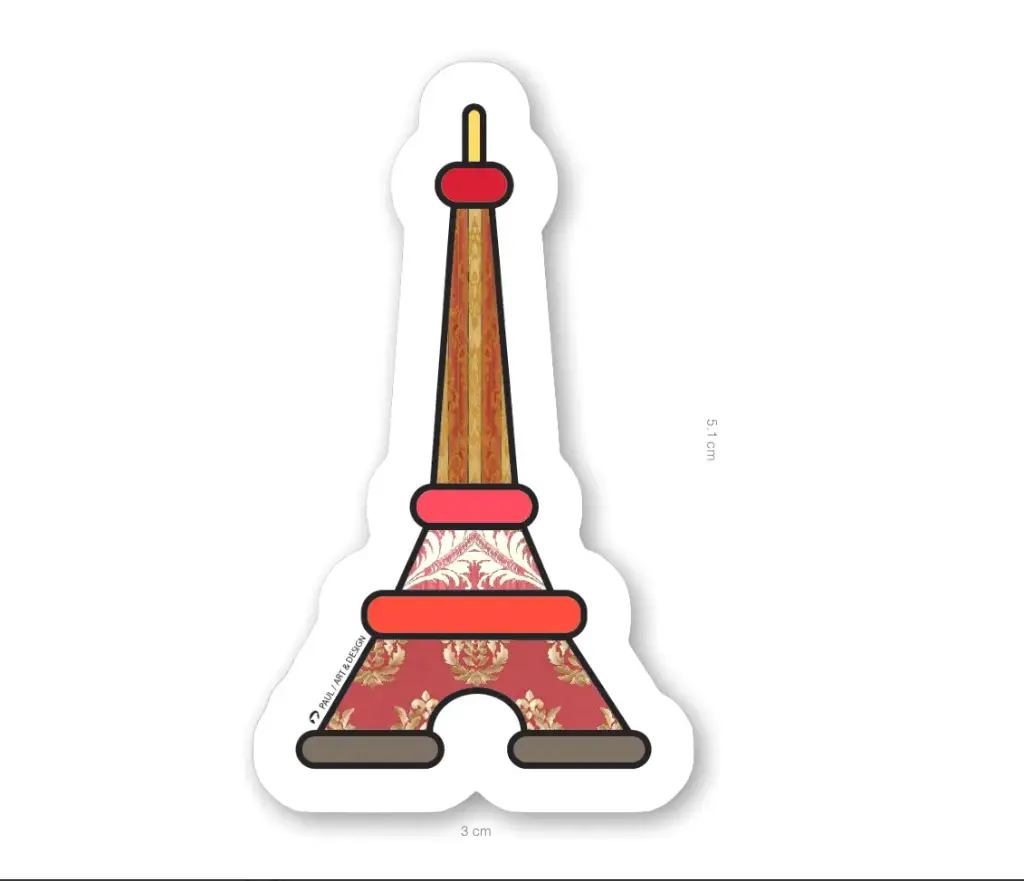 [I5-STICKERS]  Sticker TOUR LOUIS XV