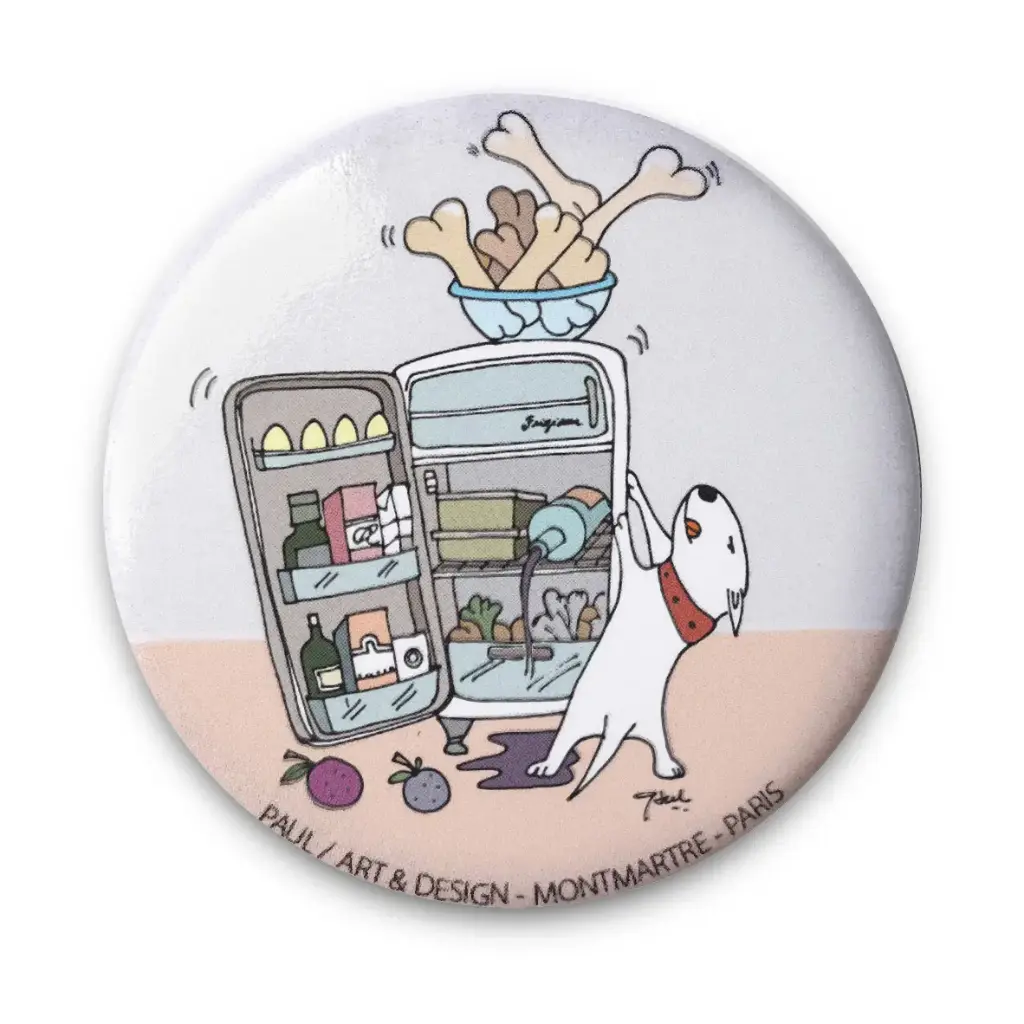 [D2-MAGNET ROND] CORA FRIDGE / magnet rond
