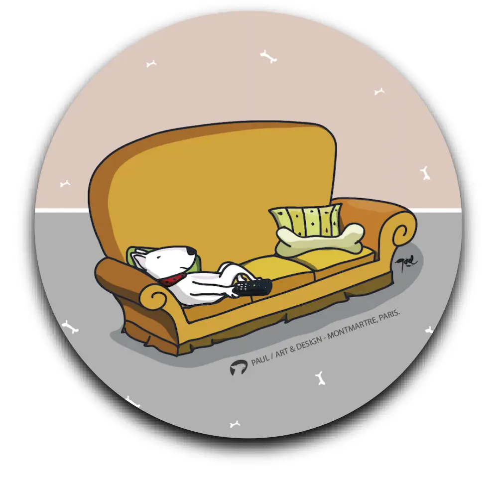 [S2-SOUS VERRES ROND] CORA SOFA CONTROL / sous-verres rond