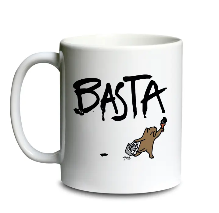 [CERAMIQUE] mug BASTA