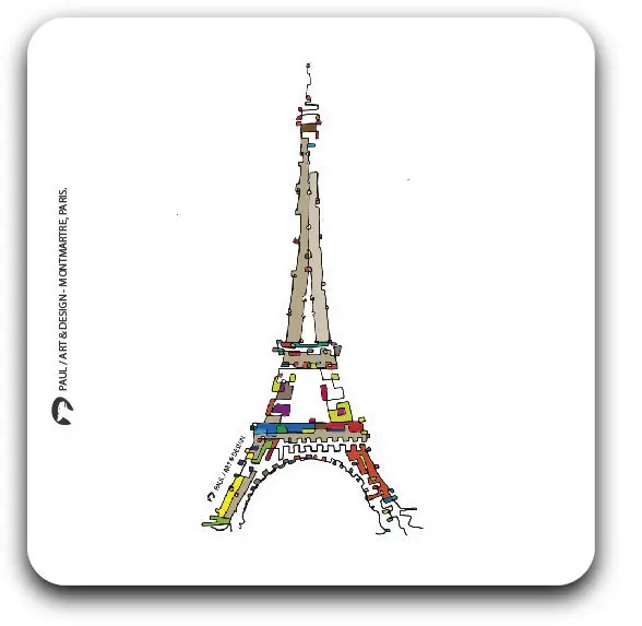 [S1-SOUS VERRES CARRE] (TFI) TOUR FIL / sous-verres grand