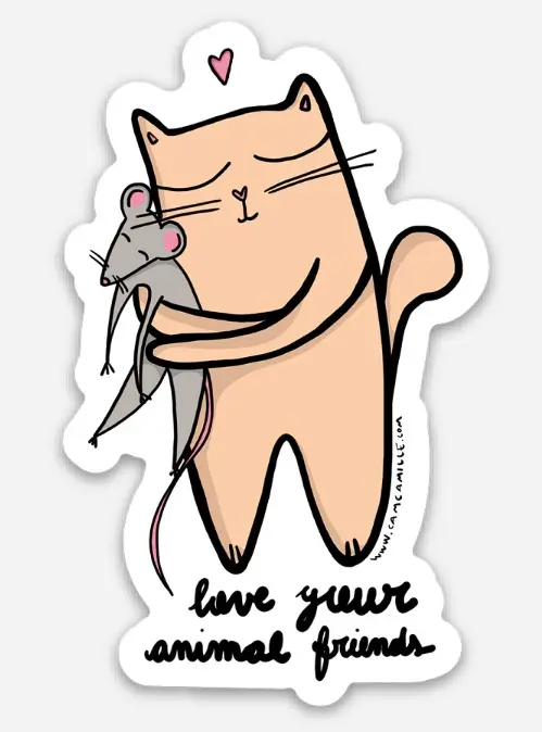 [D3-MAGNET FLEX]  LYAF MICHI LOVE YOURS ANIMALS FRIENDS CAMCAMILLE / magnet flex 