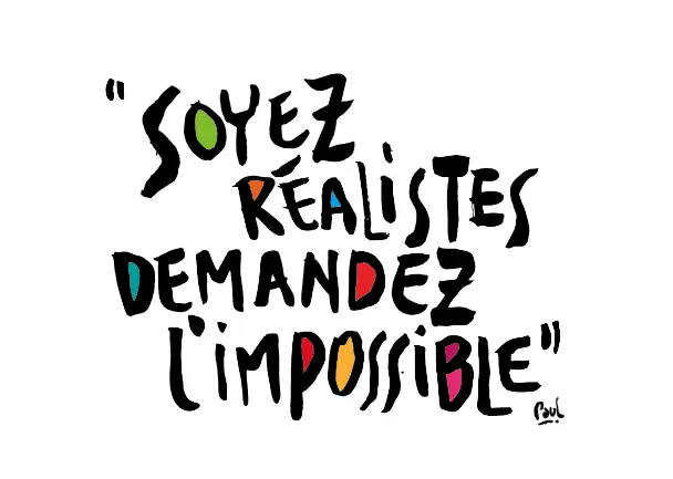 SOYEZ / carte postal