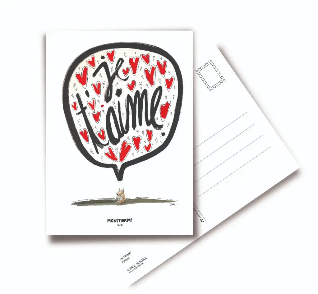 BJT  / carte postal