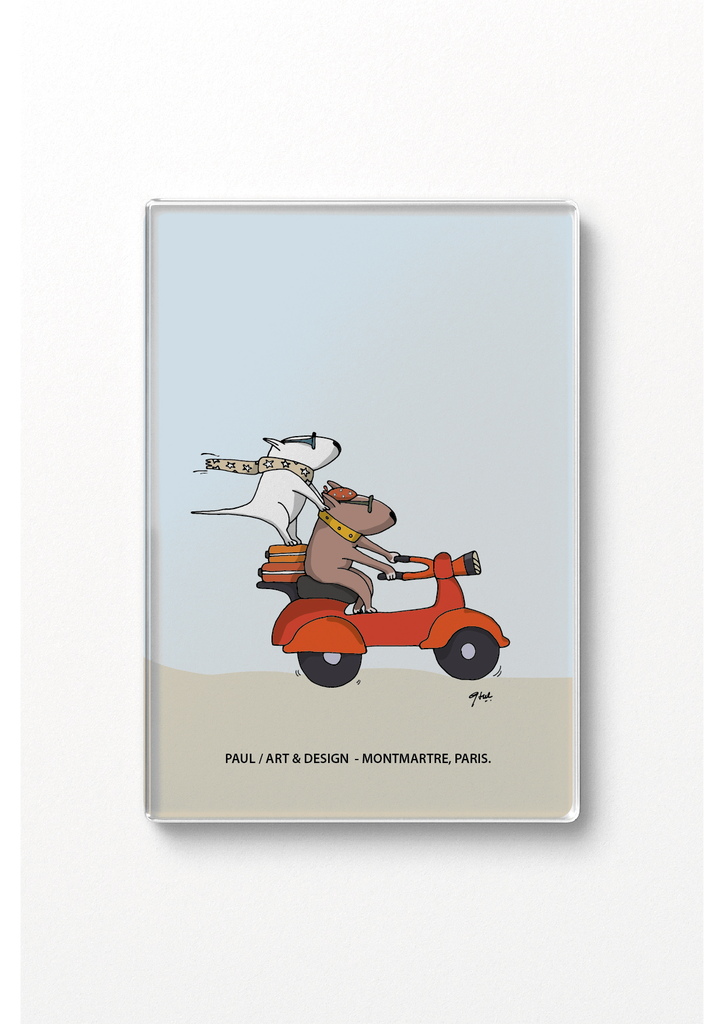 TOTOS RIDE / magnet verre