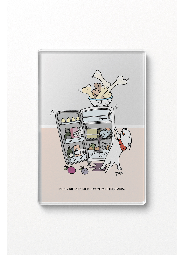 [D4-MAGNET VERRE] CORA FRIDGE / magnet verre