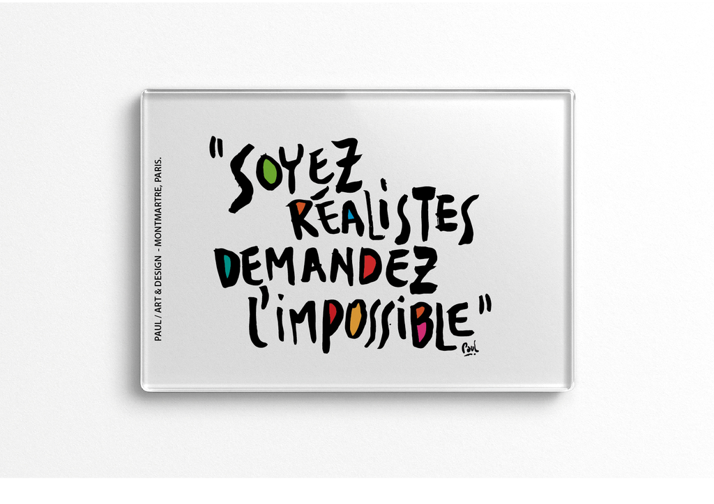 SOYEZ / magnet verre