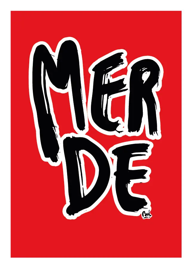 MDE BRUSH / carte postal